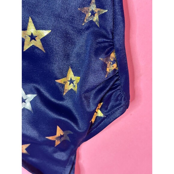1980s-1990s PACIFIC CONNECTIONS STAR Print One Piece Swimsuit. S-M. AS IS - Picture 9 of 10